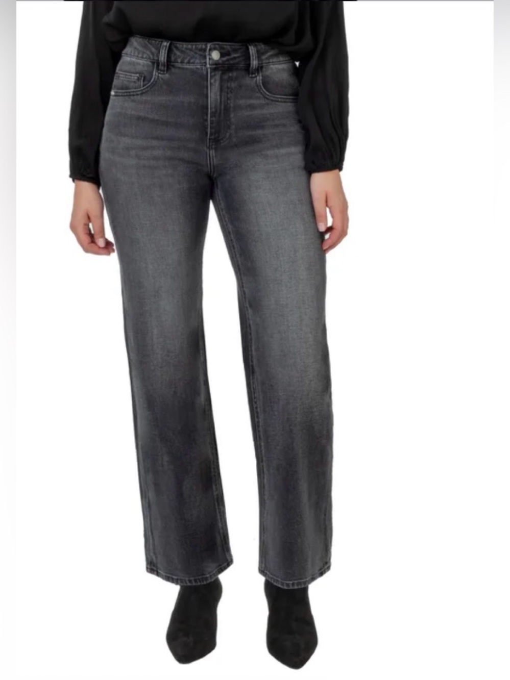 Well Worn black wash jeans size 14